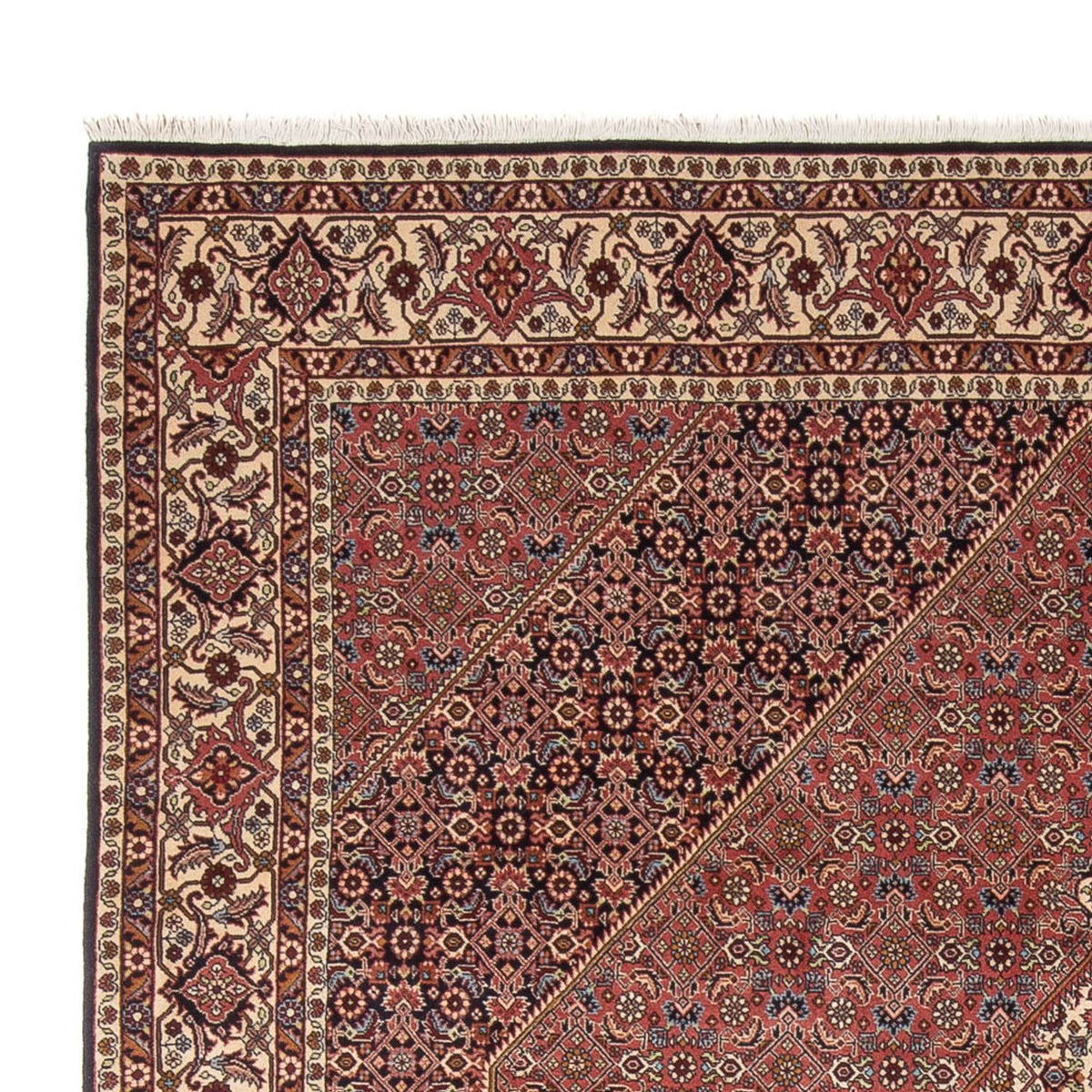 Bidjar - Bukan Teppich 244x299cm - Perserteppich - dunkelrot