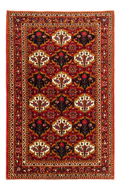 Bachtiar Teppich 110x159cm - Perserteppich - bordeauxrot