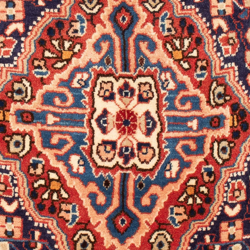 Jozan Teppich 66x103cm - Perserteppich - blau