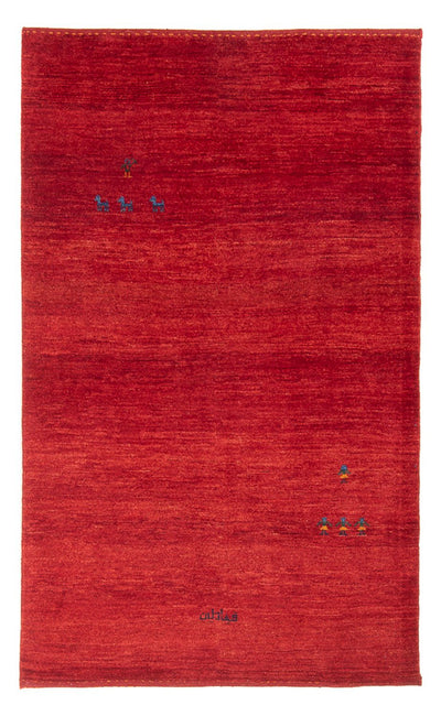 Gabbeh Persisch Teppich 118x172cm - Perserteppich Wollteppich - rot