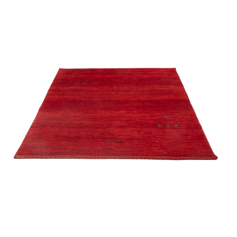 Gabbeh Persisch Teppich 118x172cm - Perserteppich Wollteppich - rot