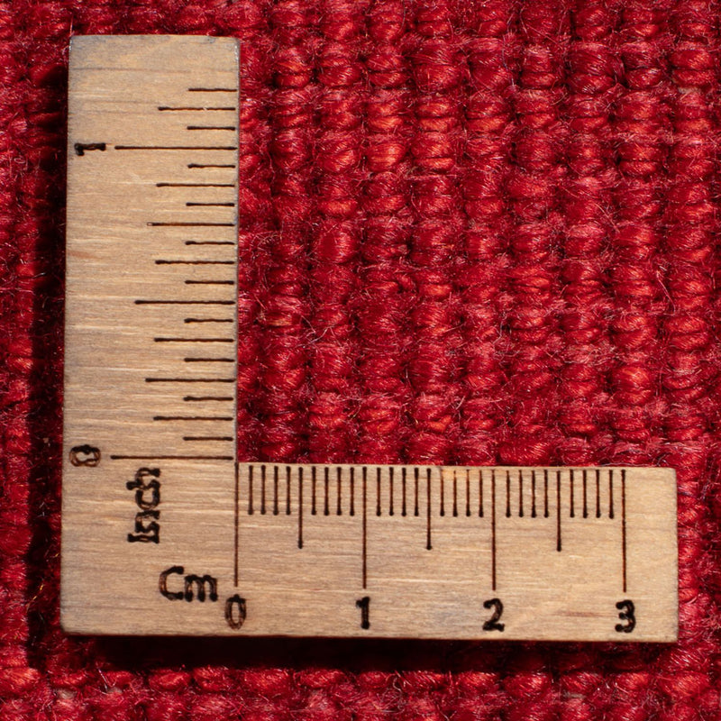 Gabbeh Persisch Teppich 118x172cm - Perserteppich Wollteppich - rot