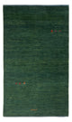 Gabbeh Persisch Teppich 115x183cm - Perserteppich Wollteppich - dunkelgrün