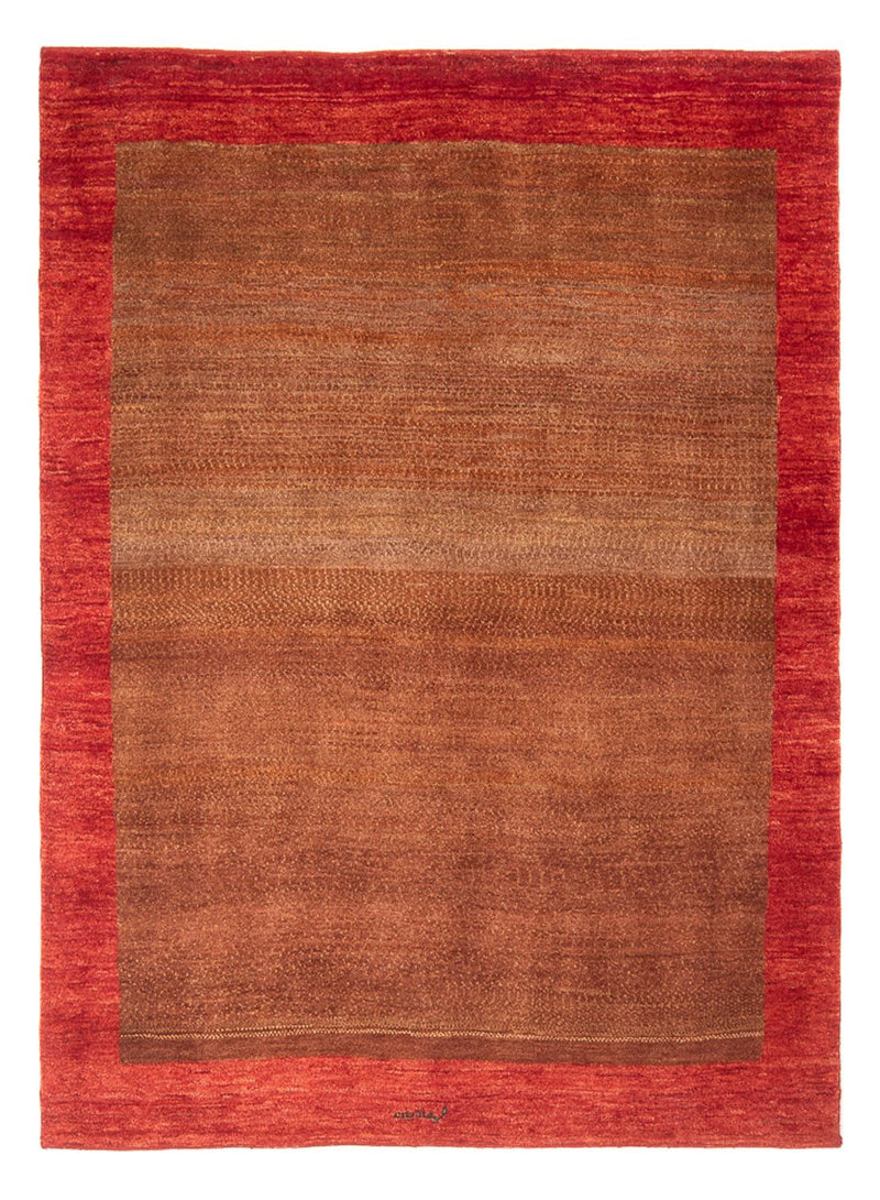 Gabbeh Persisch Teppich 140x185cm - Perserteppich Wollteppich - mehrfarbig