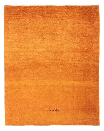 Gabbeh Persisch Teppich 138x172cm - Perserteppich Wollteppich - orange