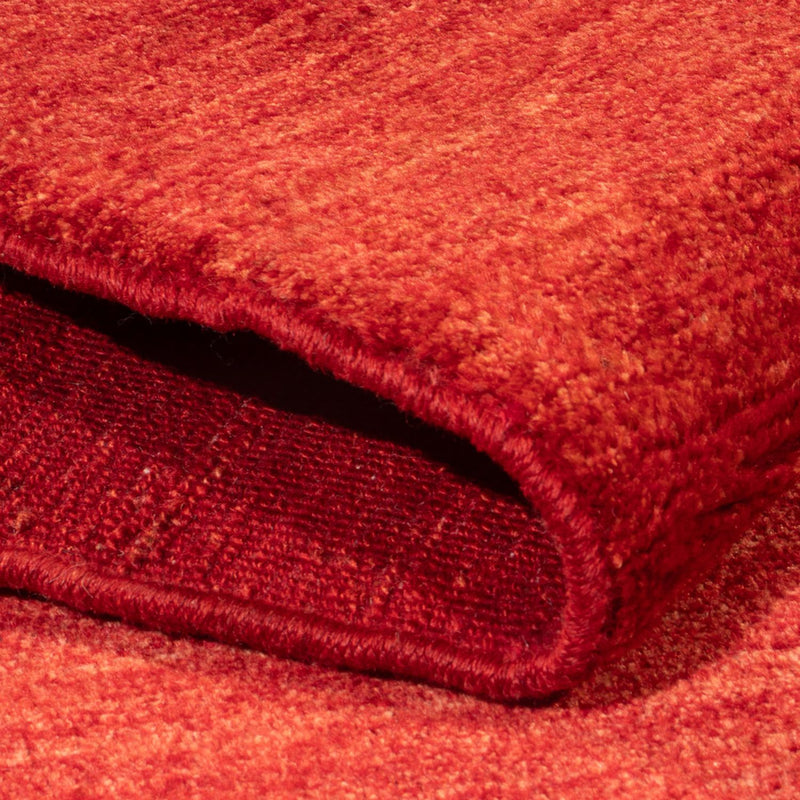 Gabbeh Persisch Teppich 121x174cm - Perserteppich Wollteppich - rot
