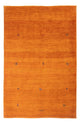 Gabbeh Persisch Teppich 123x187cm - Perserteppich Wollteppich - orange