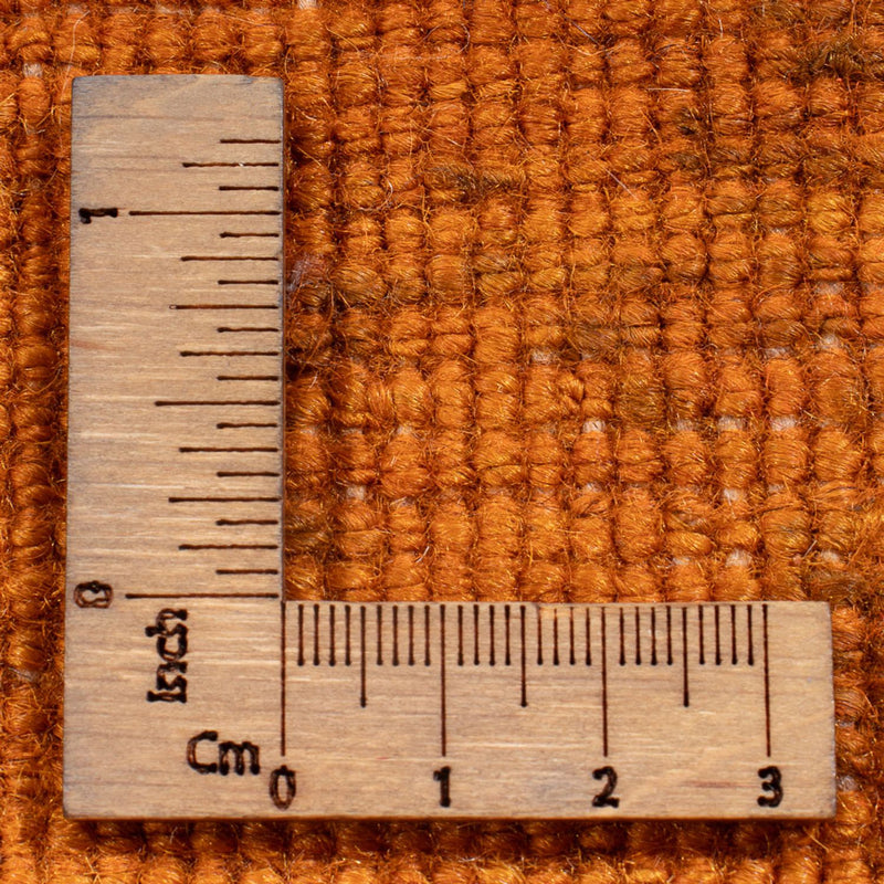 Gabbeh Persisch Teppich 123x187cm - Perserteppich Wollteppich - orange