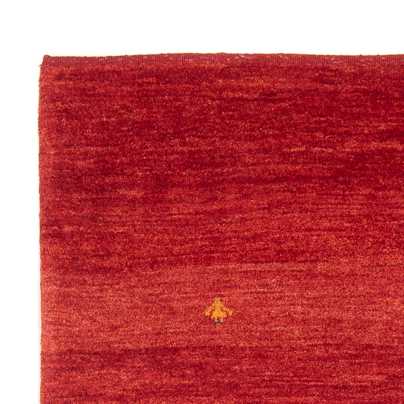 Gabbeh Persisch Teppich 123x189cm - Perserteppich Wollteppich - rot