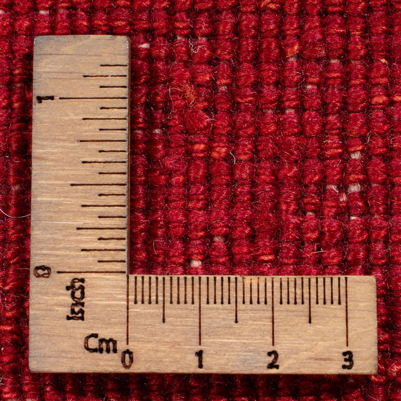 Gabbeh Persisch Teppich 123x189cm - Perserteppich Wollteppich - rot