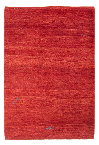 Gabbeh Persisch Teppich 121x170cm - Perserteppich Wollteppich - rot