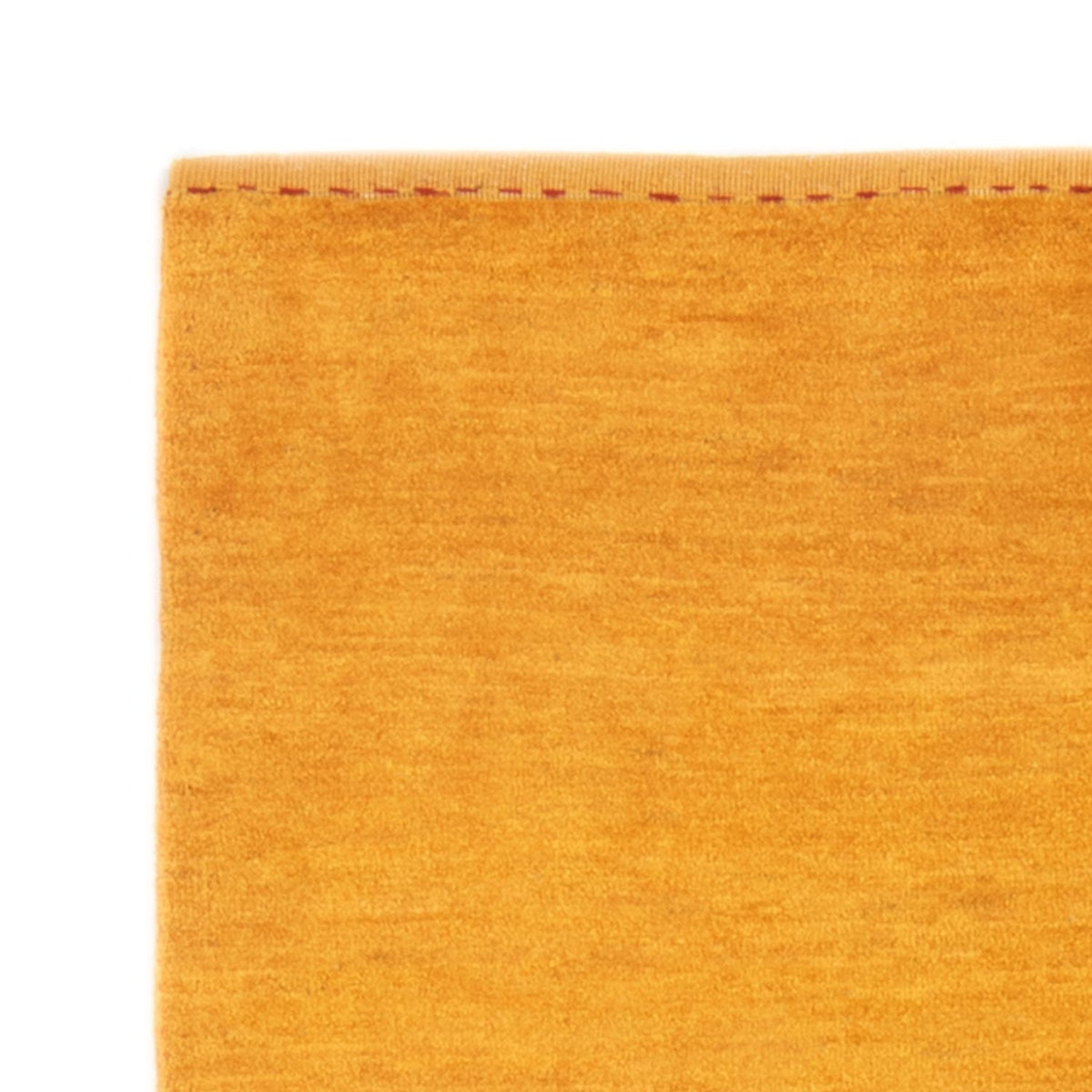 Gabbeh Persisch Teppich 100x147cm - Perserteppich Wollteppich - gold