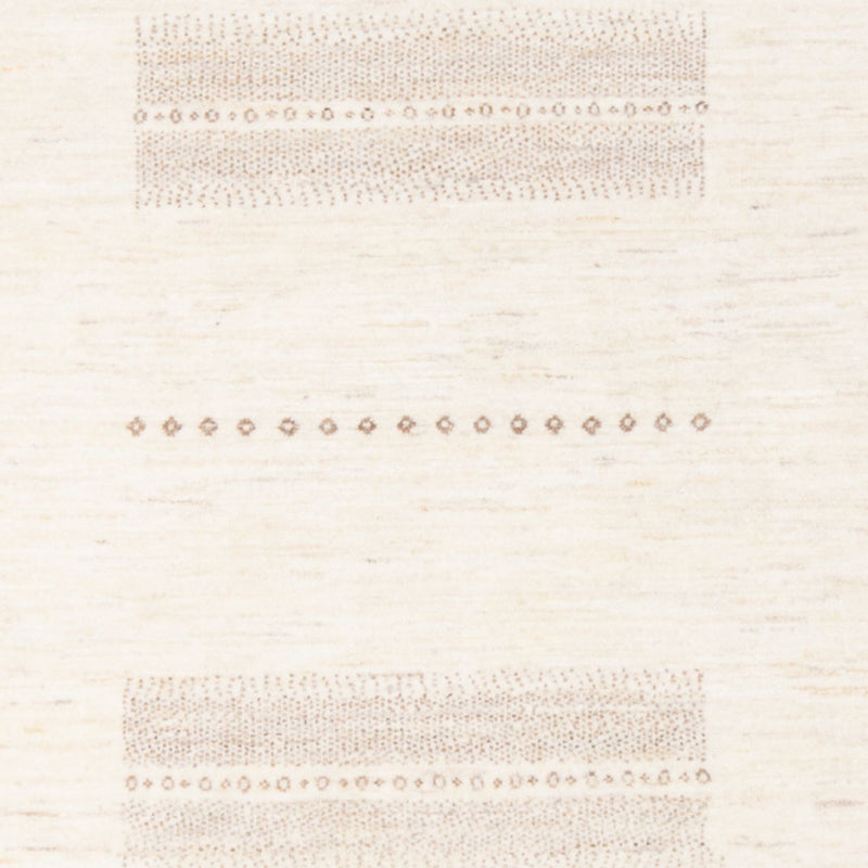 Gabbeh Persisch Teppich 100x151cm - Perserteppich Wollteppich - hellbeige