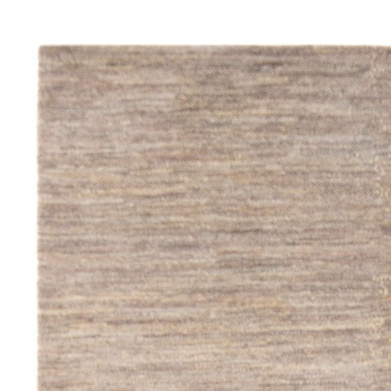 Gabbeh Persisch Teppich 154x194cm - Perserteppich Wollteppich - dunkelbeige