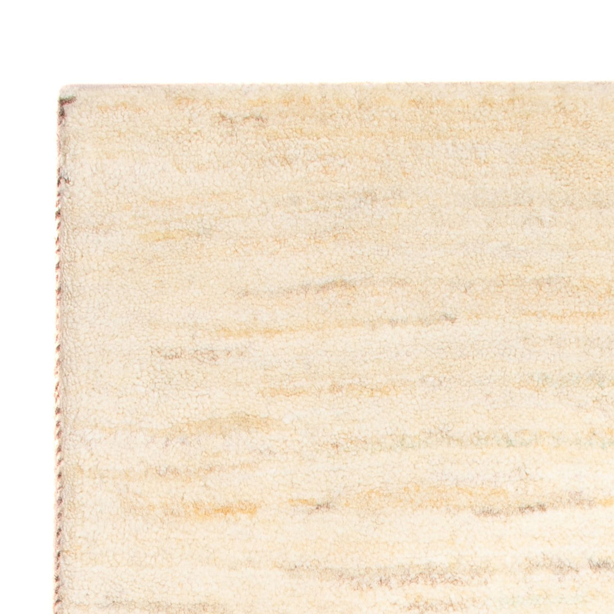 Gabbeh Persisch Teppich 54x90cm - Perserteppich Wollteppich - beige