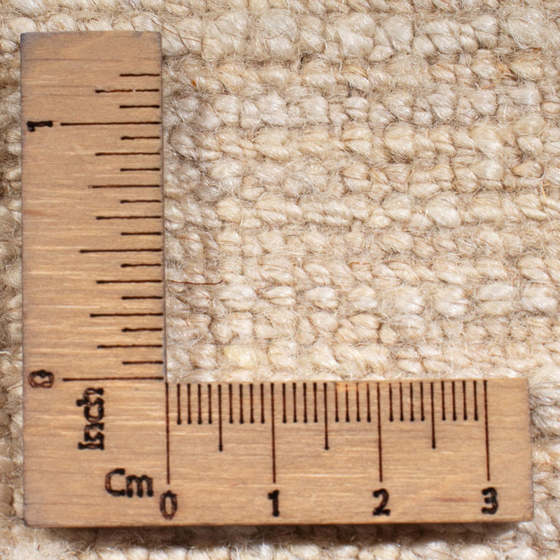 Gabbeh Persisch Teppich 84x225cm - Perserteppich Wollteppich - natur