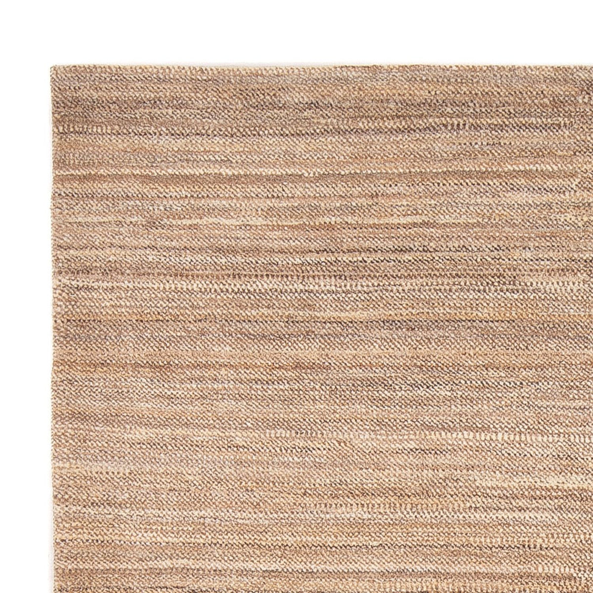 Gabbeh Persisch Teppich 177x238cm - Perserteppich Wollteppich - hellbraun