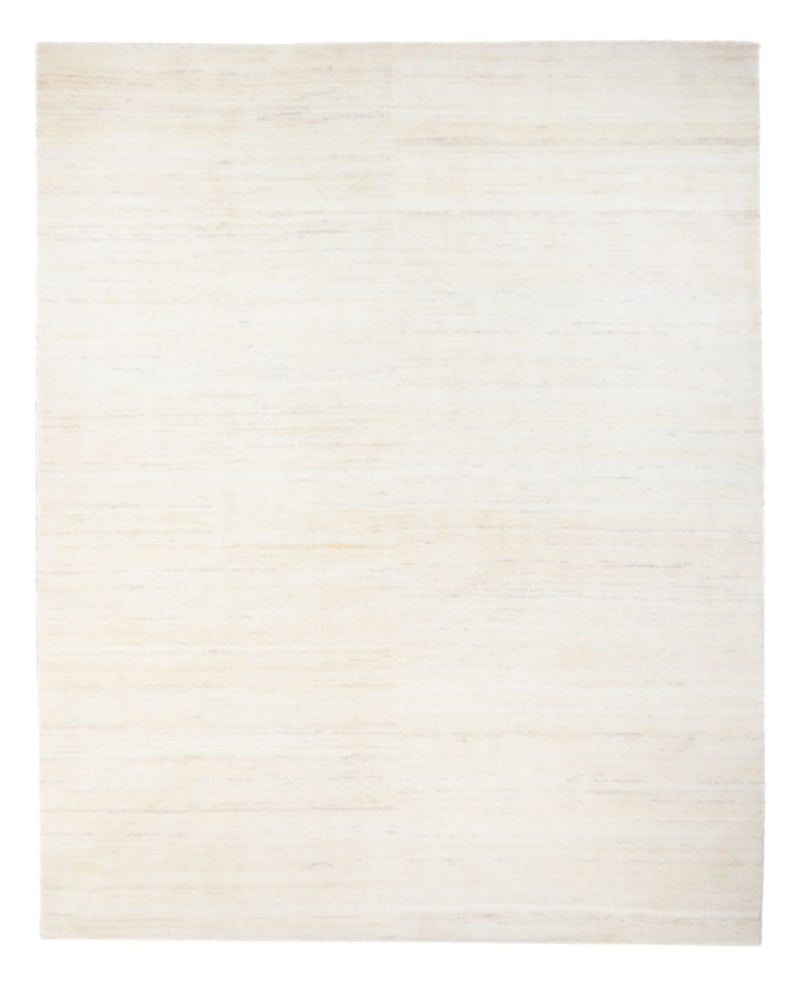 Gabbeh Persisch Teppich 192x248cm - Perserteppich Wollteppich - weiß