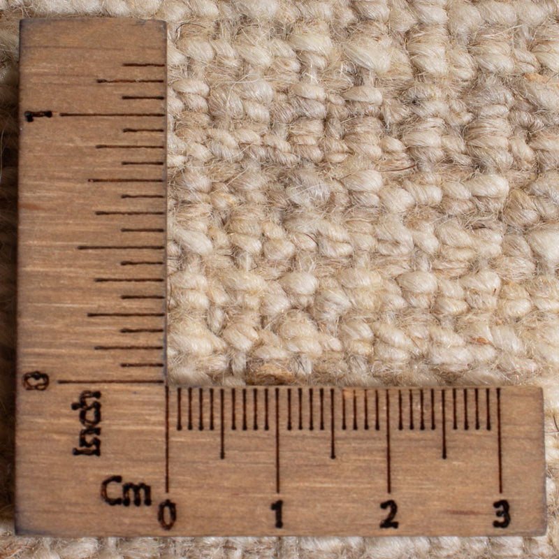 Gabbeh Persisch Teppich 192x248cm - Perserteppich Wollteppich - weiß