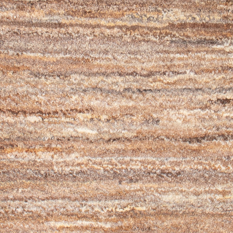 Gabbeh Persisch Teppich 60x96cm - Perserteppich Wollteppich - hellbraun