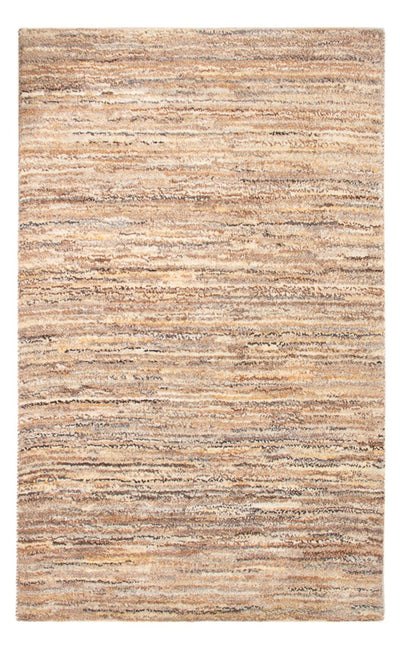 Gabbeh Persisch Teppich 60x92cm - Perserteppich Wollteppich - hellbraun