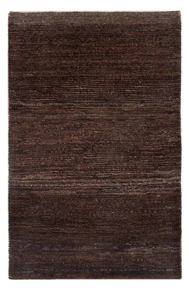 Gabbeh Persisch Teppich 60x93cm - Perserteppich Wollteppich - dunkelcamel