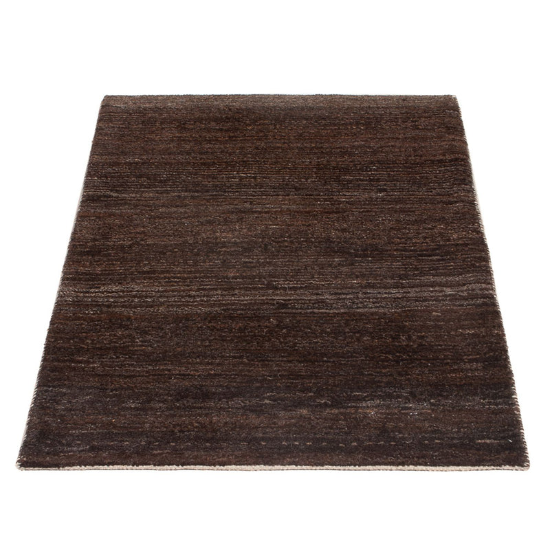 Gabbeh Persisch Teppich 60x93cm - Perserteppich Wollteppich - dunkelcamel