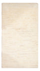 Gabbeh Persisch Teppich 59x97cm - Perserteppich Wollteppich - creme