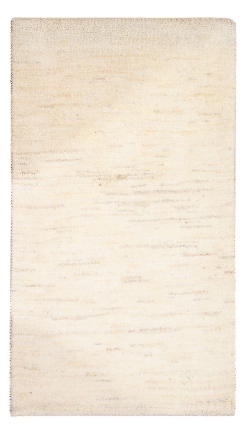 Gabbeh Persisch Teppich 59x97cm - Perserteppich Wollteppich - creme