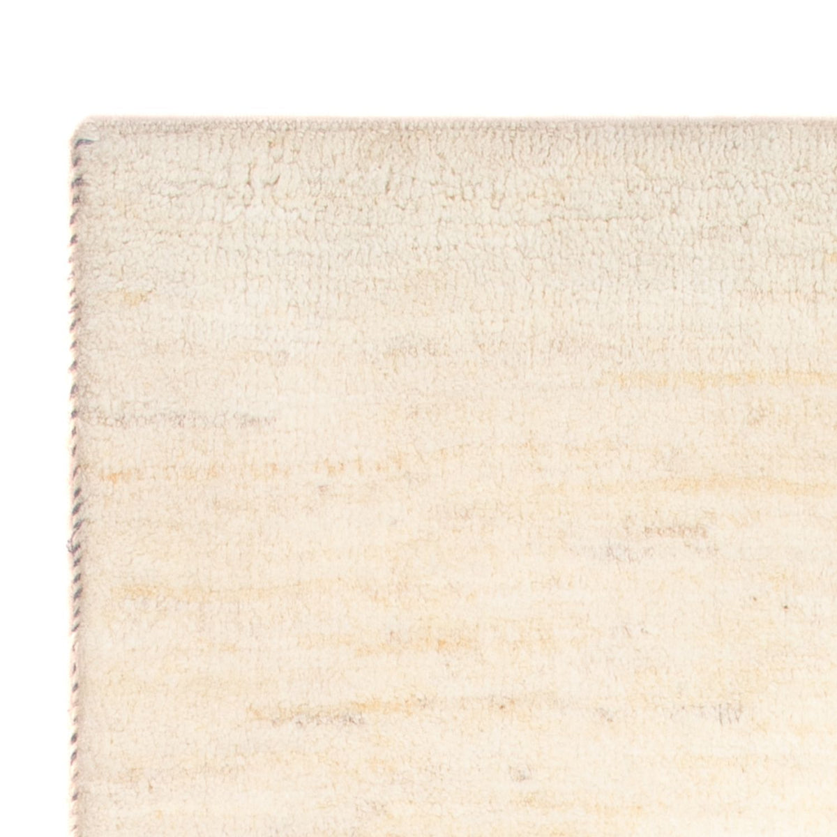 Gabbeh Persisch Teppich 59x97cm - Perserteppich Wollteppich - creme