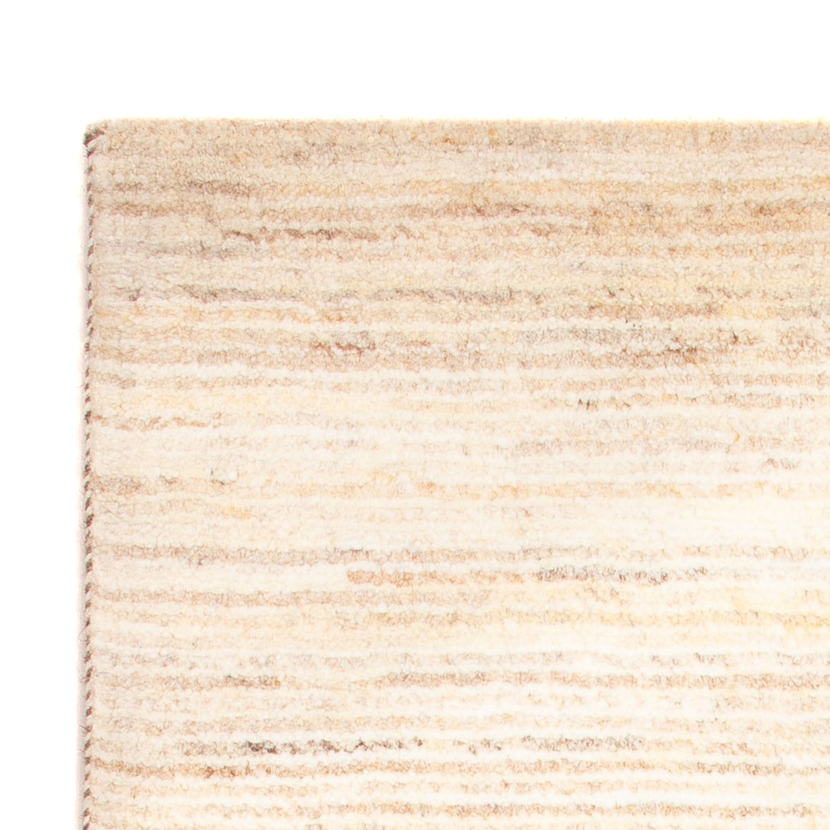 Gabbeh Persisch Teppich 62x98cm - Perserteppich Wollteppich - creme