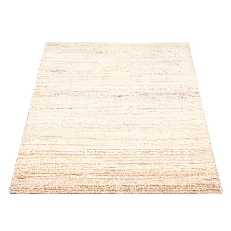 Gabbeh Persisch Teppich 62x98cm - Perserteppich Wollteppich - creme