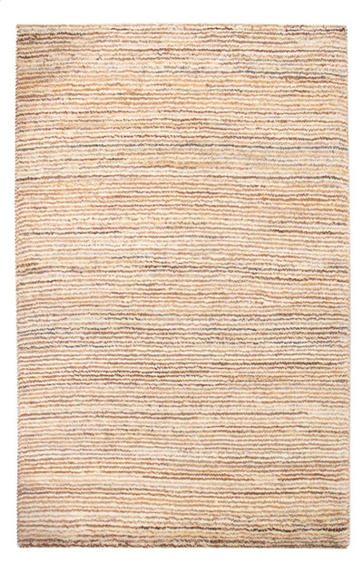 Gabbeh Persisch Teppich 62x96cm - Perserteppich Wollteppich - hellbeige