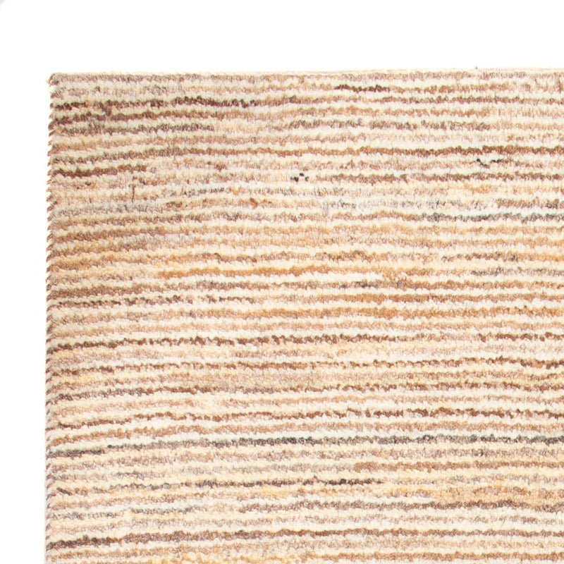 Gabbeh Persisch Teppich 62x96cm - Perserteppich Wollteppich - hellbeige