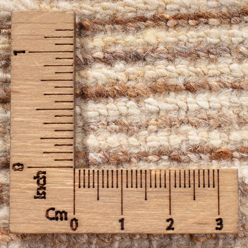 Gabbeh Persisch Teppich 62x96cm - Perserteppich Wollteppich - hellbeige