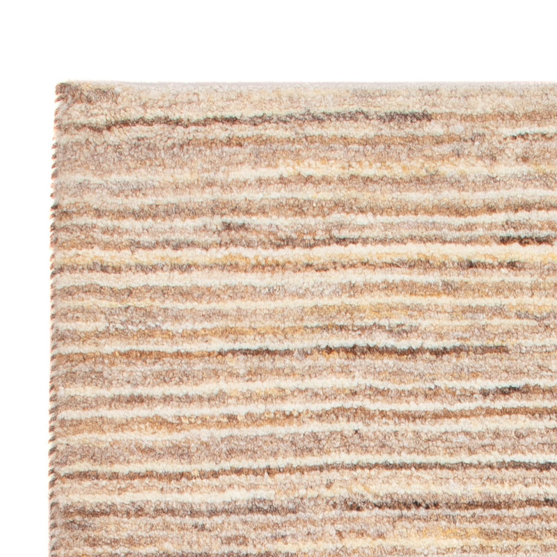 Gabbeh Persisch Teppich 61x92cm - Perserteppich Wollteppich - hellbeige