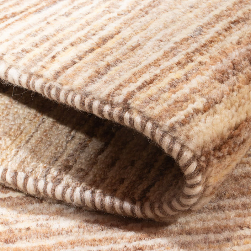 Gabbeh Persisch Teppich 60x88cm - Perserteppich Wollteppich - hellbeige