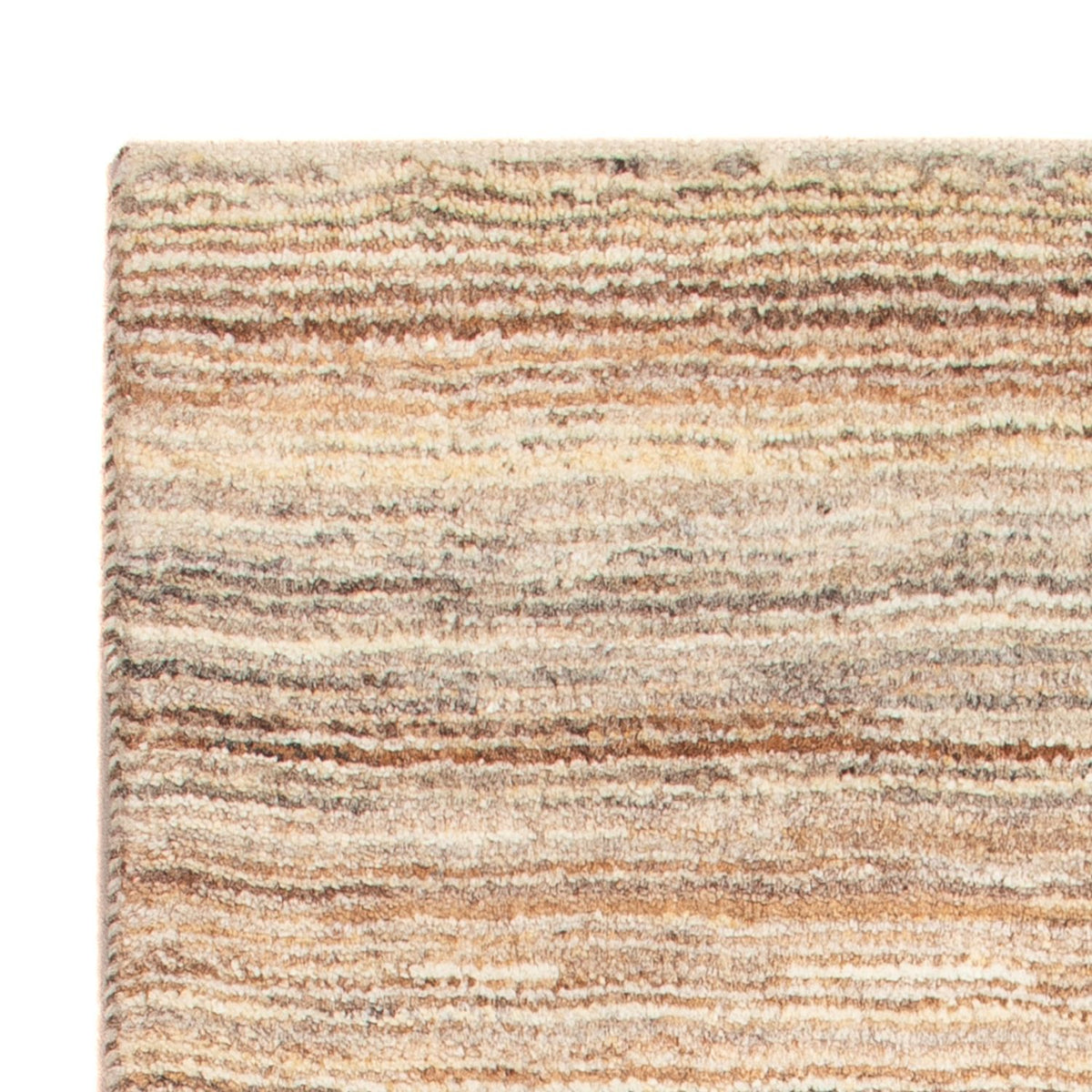 Gabbeh Persisch Teppich 61x96cm - Perserteppich Wollteppich - hellbeige