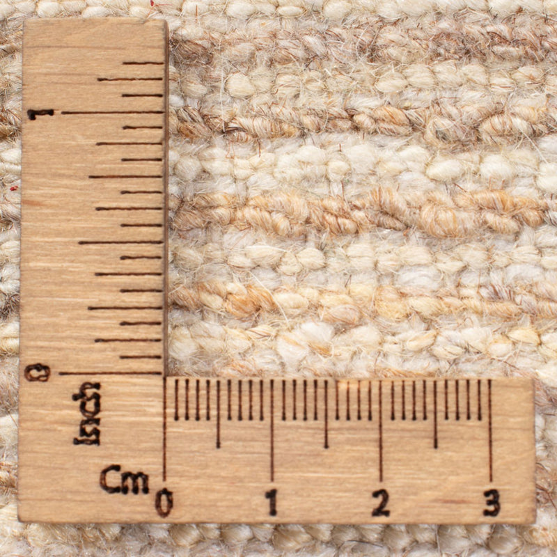 Gabbeh Persisch Teppich 58x93cm - Perserteppich Wollteppich - hellbeige