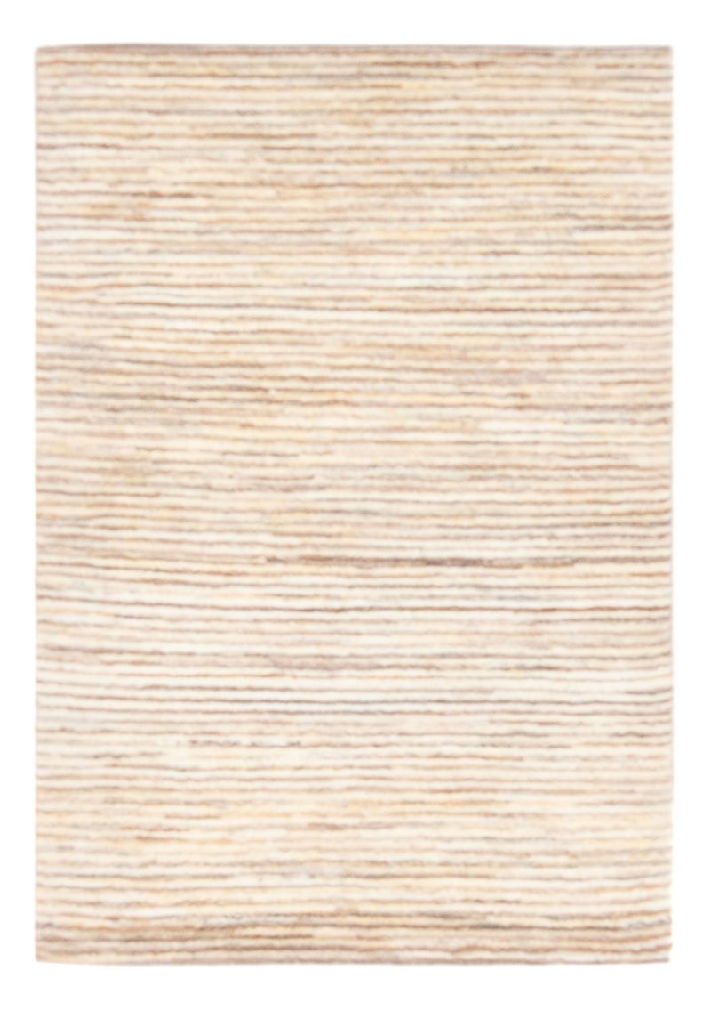 Gabbeh Persisch Teppich 98x144cm - Perserteppich Wollteppich - dunkelbeige
