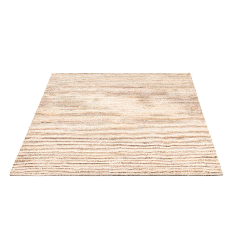 Gabbeh Persisch Teppich 105x140cm - Perserteppich Wollteppich - dunkelbeige