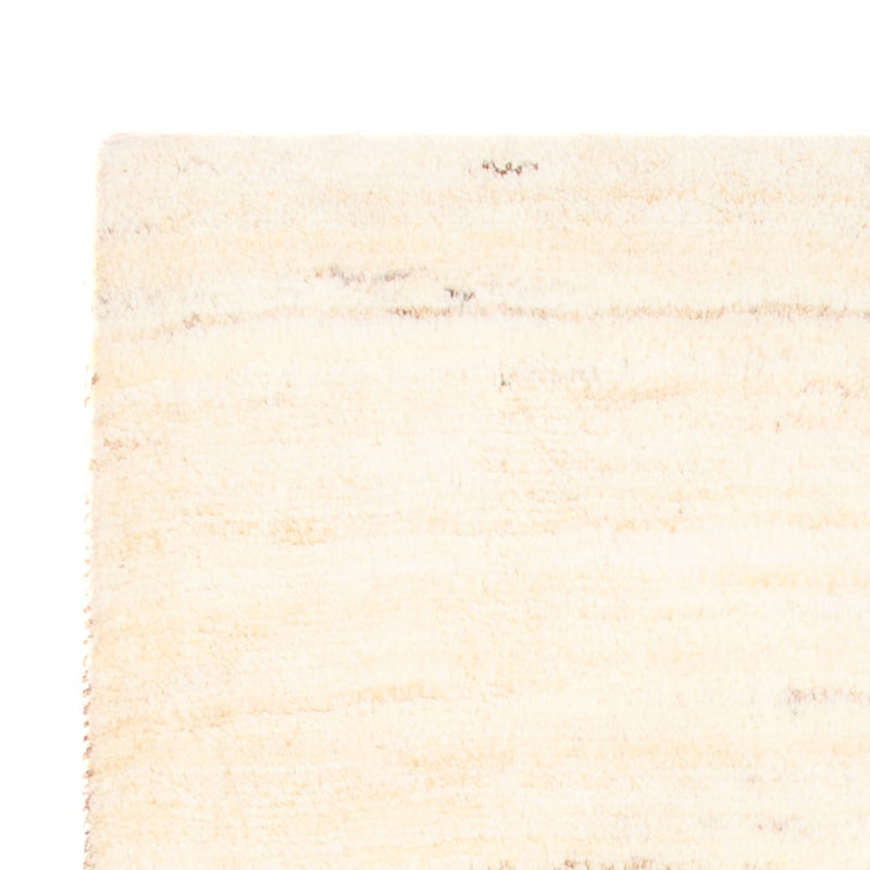 Gabbeh Persisch Teppich 61x101cm - Perserteppich Wollteppich - creme