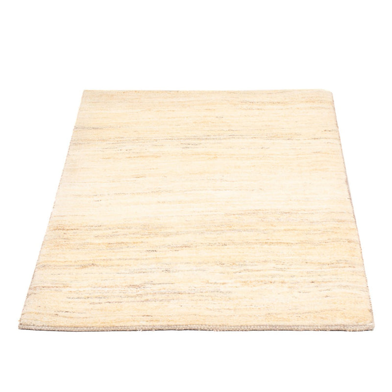 Gabbeh Persisch Teppich 64x103cm - Perserteppich Wollteppich - creme