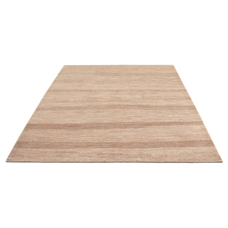 Gabbeh Persisch Teppich 159x242cm - Perserteppich Wollteppich - hellbraun