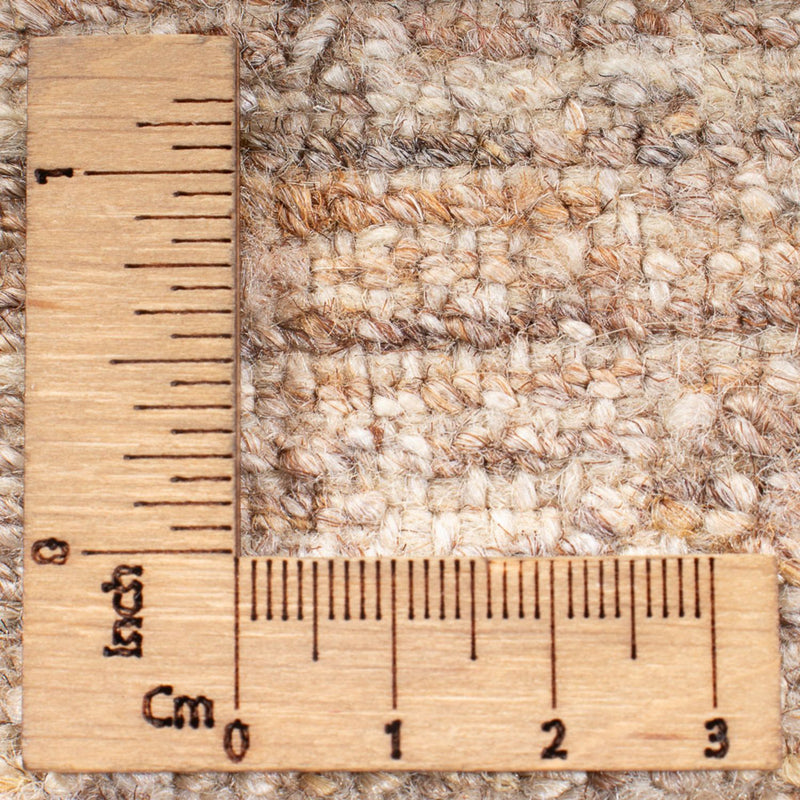 Gabbeh Persisch Teppich 148x184cm - Perserteppich Wollteppich - dunkelbeige
