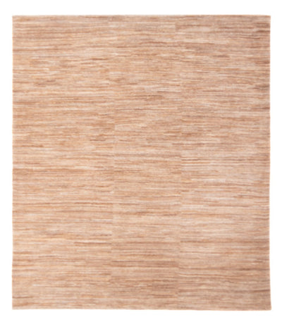 Gabbeh Persisch Teppich 155x198cm - Perserteppich Wollteppich - dunkelbeige