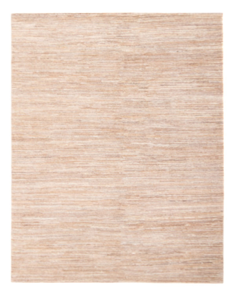 Gabbeh Persisch Teppich 146x198cm - Perserteppich Wollteppich - dunkelbeige