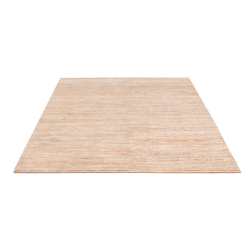 Gabbeh Persisch Teppich 146x198cm - Perserteppich Wollteppich - dunkelbeige