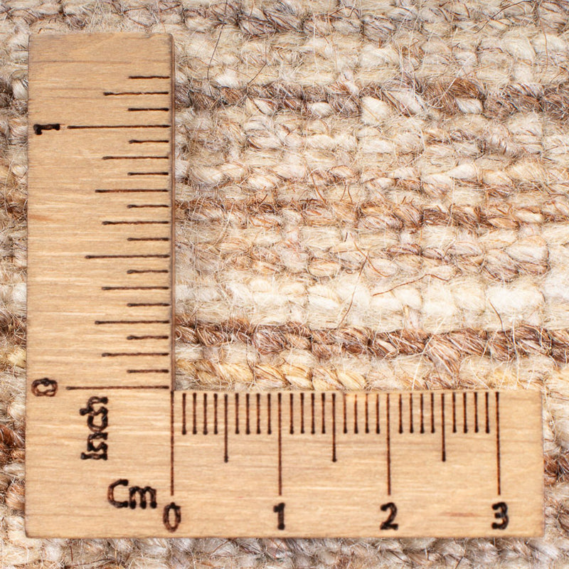 Gabbeh Persisch Teppich 146x198cm - Perserteppich Wollteppich - dunkelbeige
