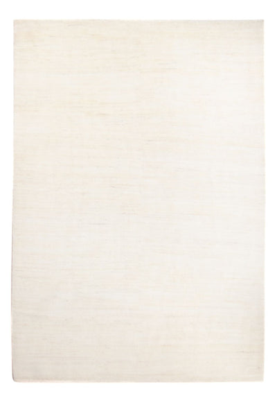 Gabbeh Persisch Teppich 183x255cm - Perserteppich Wollteppich - weiß